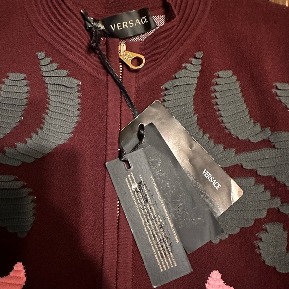 Versace Cardigan Zip - Picture 3 of 3